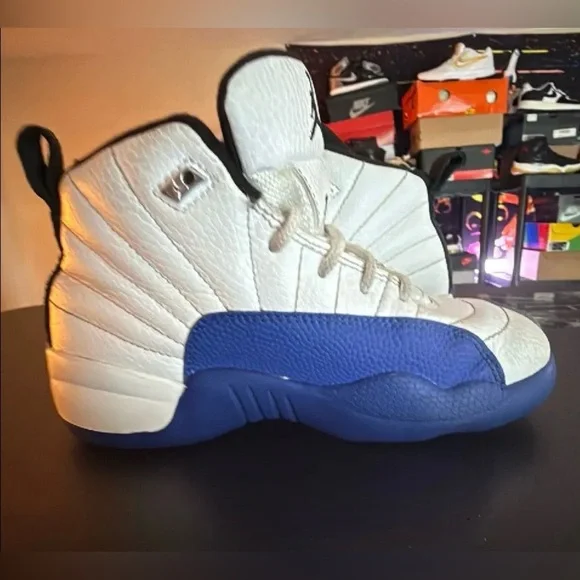 Jordan 12 Size 12c Good Condition “Blueberry” - Picture 1 of 2